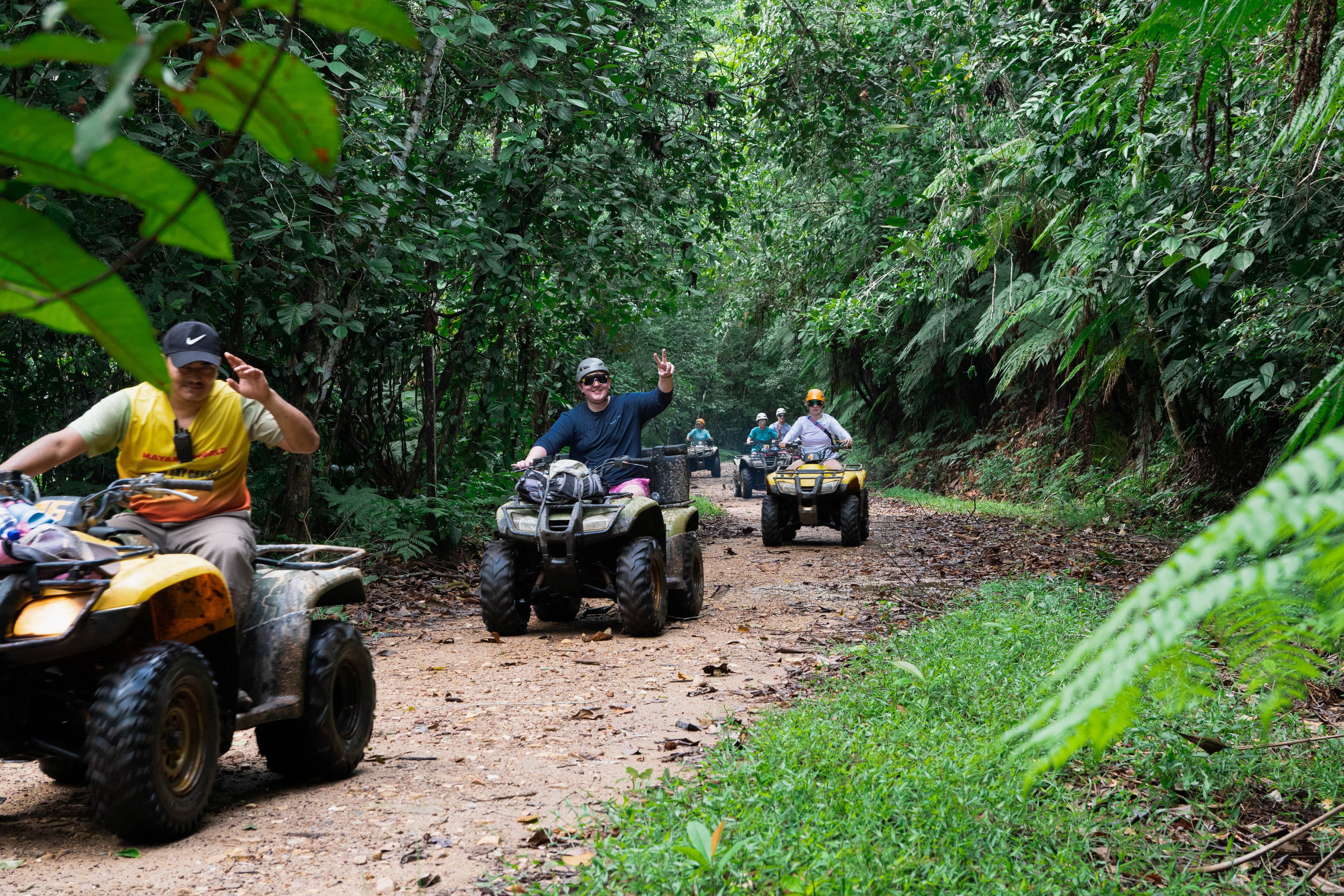 ATV to Mayan King Waterfall