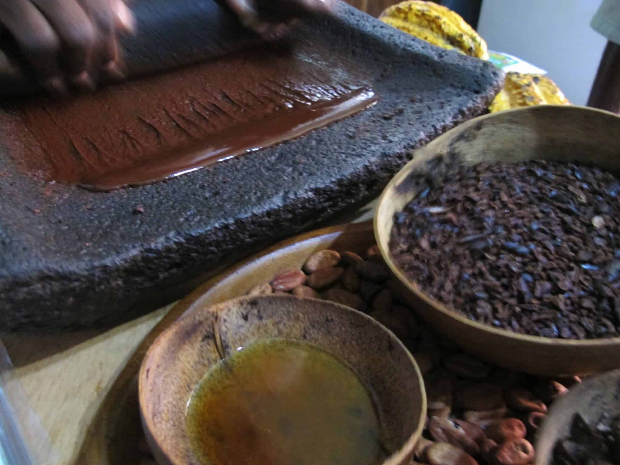 Mayan Chocolate Making + Waterfall